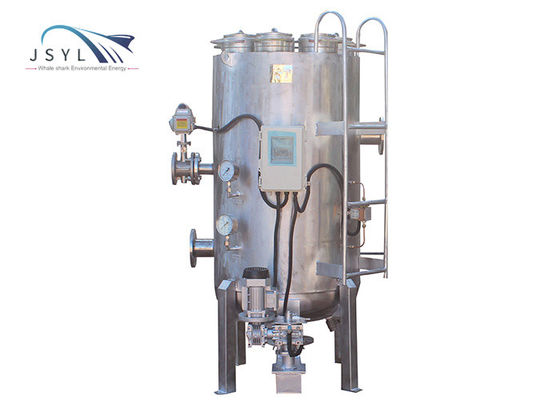 900m3 / H 304 Sintered Wire Mesh Filter Filter Backwash Presisi Multi Inti Otomatis