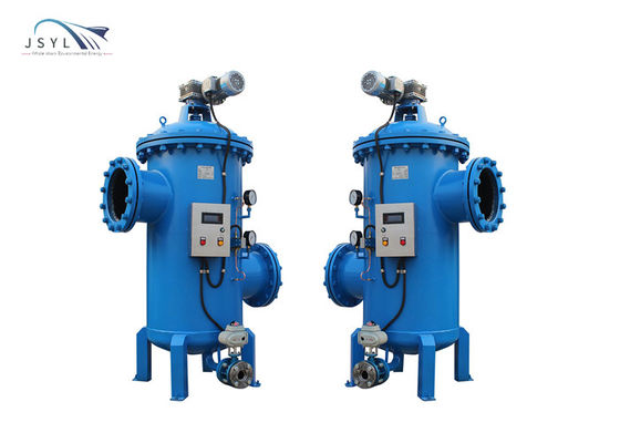200 Micron Carbon Steel Self Cleaning Brush Filter Ukuran Disesuaikan