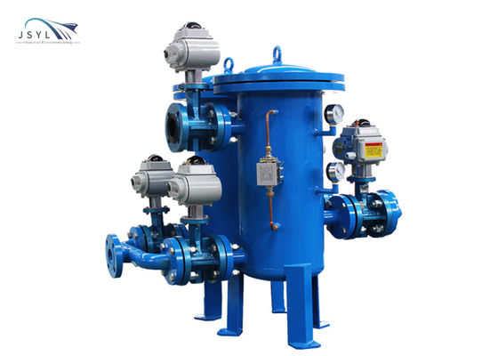 Saringan Duplex Backwashing Presisi yang Dapat Disesuaikan 380V 50Hz