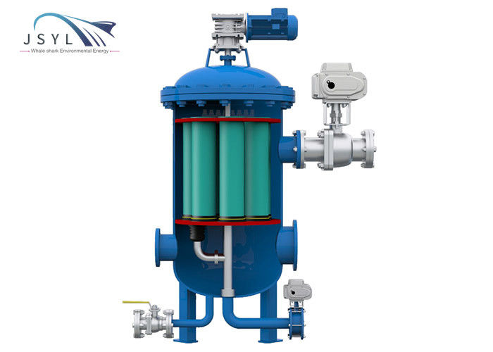 Filter Air Tekanan Rendah Industri Aliran Besar Auto Multi Cylinder Backwash Filter