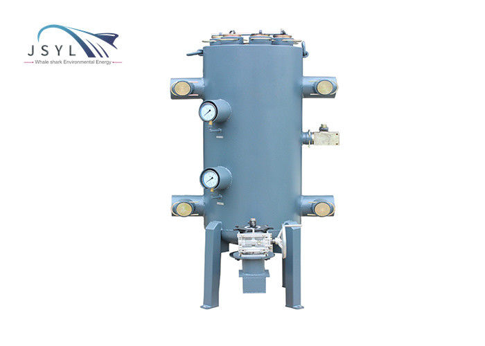 200W 1000L/Min Manual Backwash Filter Station Instalasi Horizontal