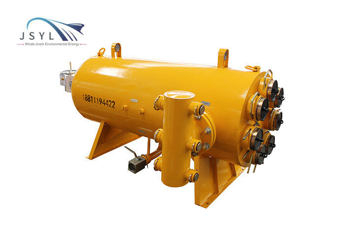 200W 1000L/Min Manual Backwash Filter Station Instalasi Horizontal