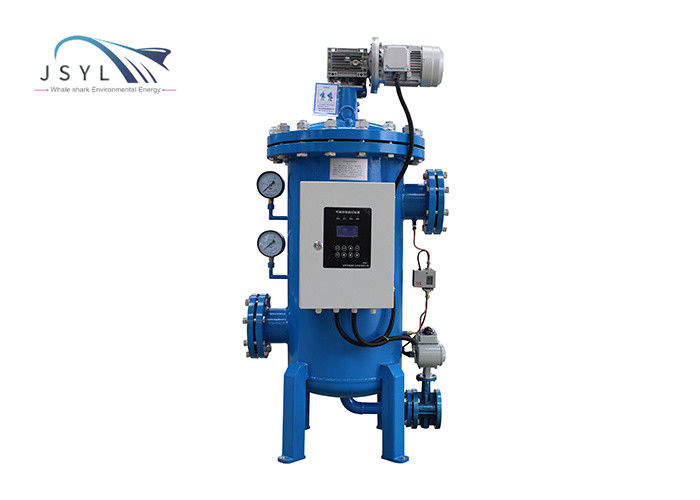 Simplex Carbon Steel 100um Filter Air Backwash Otomatis