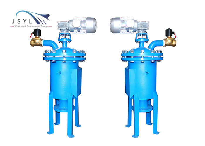 Simplex Carbon Steel 100um Filter Air Backwash Otomatis