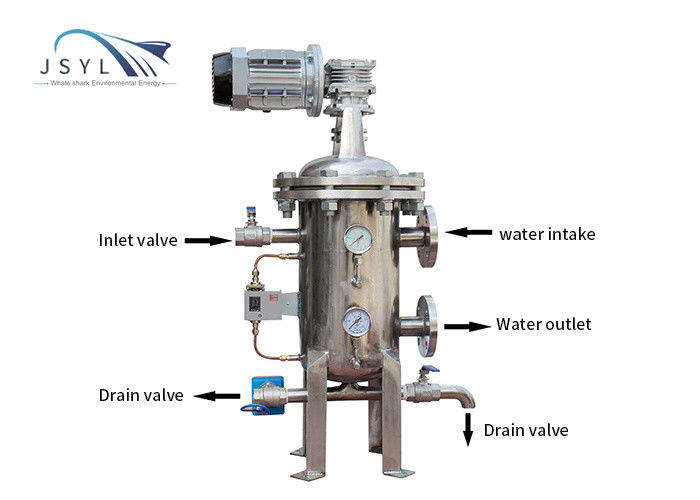 Dia 3 '' Sampai 24 '' Pipa Automatic Self Cleaning Filter Perangkat Pengolahan Air Limbah