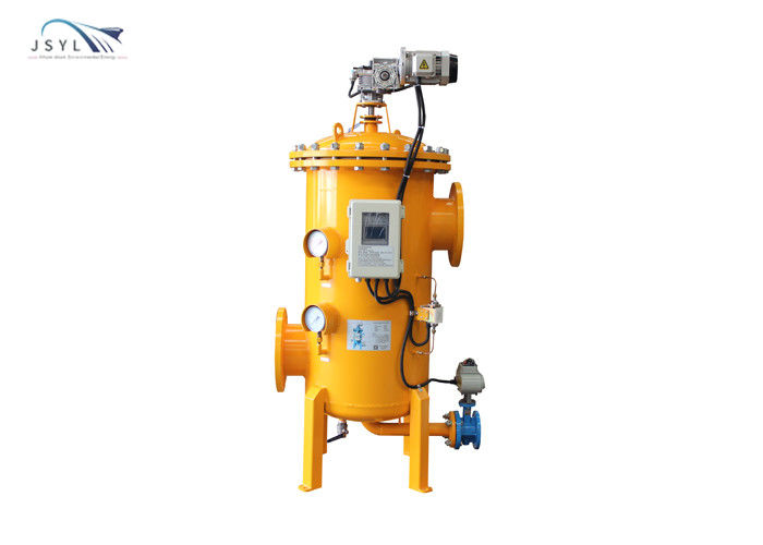 Pemisah Cairan Padat Industri Otomatis 1.6MPa Water Backwash Filter