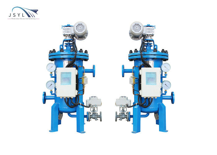 Filter Air Backwash Pengolahan Air Pemisah Cairan Stainless Steel 50 Mikron