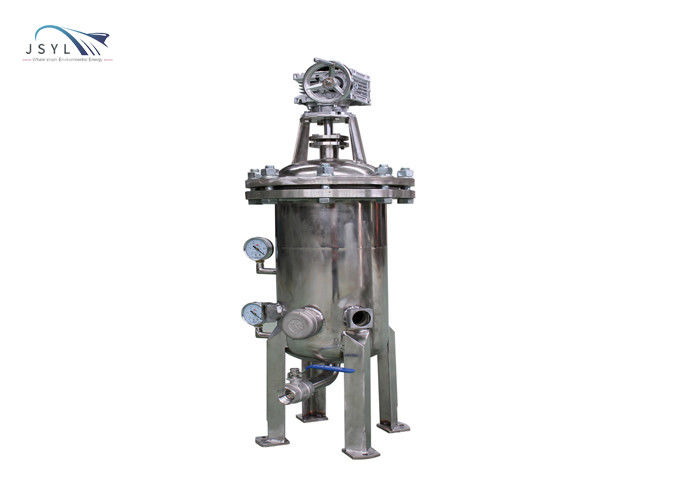Filter Pembersih Diri Manual Simplex Aliran Besar